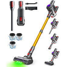 VACTechPro V15 Cordless Vacuum Cleaner, 35KPA 6-in-1 Stick Vacuum, Up to 45