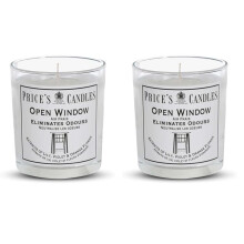 Price's - Open Window Jar Candle - Odour Eliminating Candle - Made with Lil