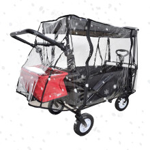 Carts Rain Cover - Waterproof Trolley Cart Cover for Garden, Camping, and Picnic - Multifunctional Folding Cart Accessories