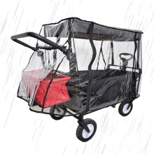 Rain Cover for Trolley | Waterproof Foldable Design Trolley Cover 90 x 50 x 75 cm for Garden Camping Picnic