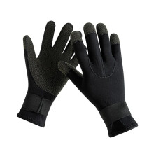 3 mm Neoprene Diving Gloves for Kayaking, Surfing, Snorkeling - Non-Slip, Warm, Black, Size XL