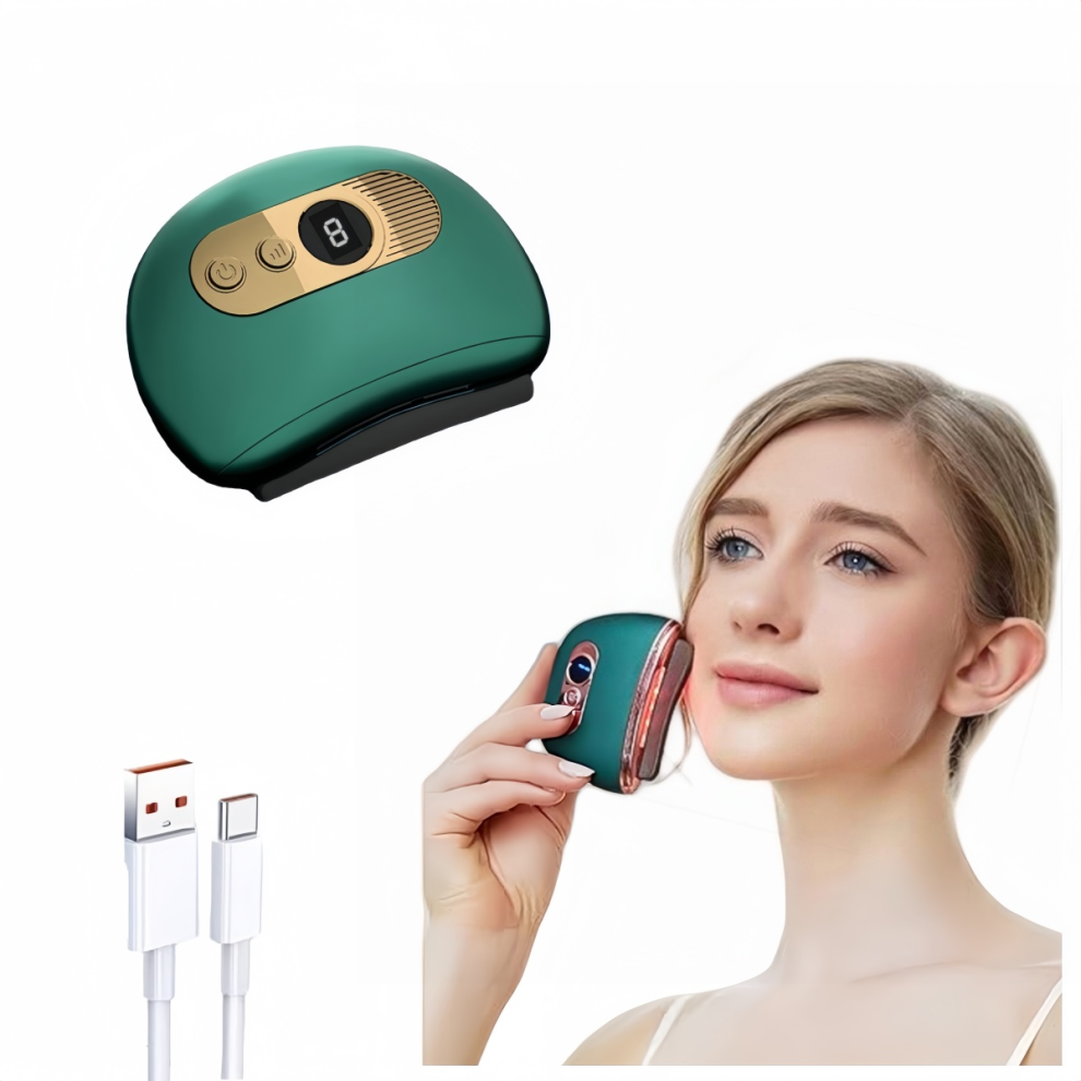 Black Friday Deal: Electric Gua Sha Massager - Heated Therapy For Facial Lifting & Anti-Aging