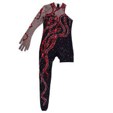 (Child 140)Taylor Swift Costume Cosplay Bambini Tuta Halloween Festa Gioco di Ruolo Moda