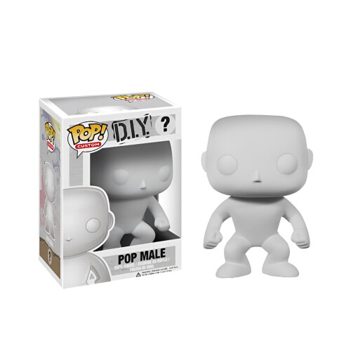 (Male) Male Diy Pop Female Figures Toy Blank Custom Make Your Birthday Own Gift