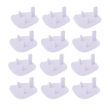 Baby Party Covers, Baby Outlet Covers Set of 12 - Electrical Safety Protection Sleeve for Standard Size Outlets