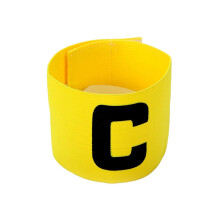 Captain's Armband Football Armband Adjustable For Adults & Juniors, Yellow Sports Bracelet for Teams & Clubs