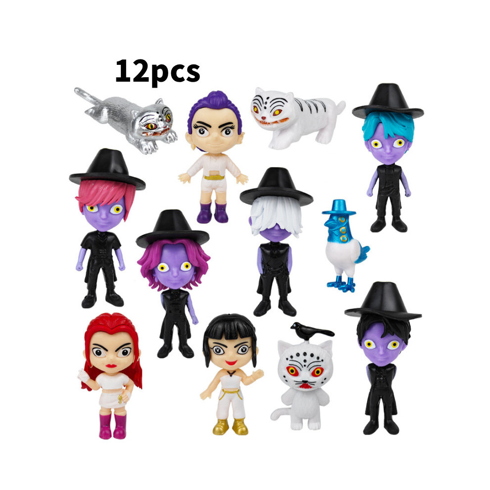 (Style C) Demon Hunters Kpop Model Toy Tiger Game Character Pvc Desktop Figure Collectors-image-OPC-PJTQR79-NEW