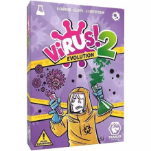 (Virus 2)Virus 1 2 Gioco di Carte Inglese da Tavolo Strategia Interattiva per Famiglia Festa Divertimento
