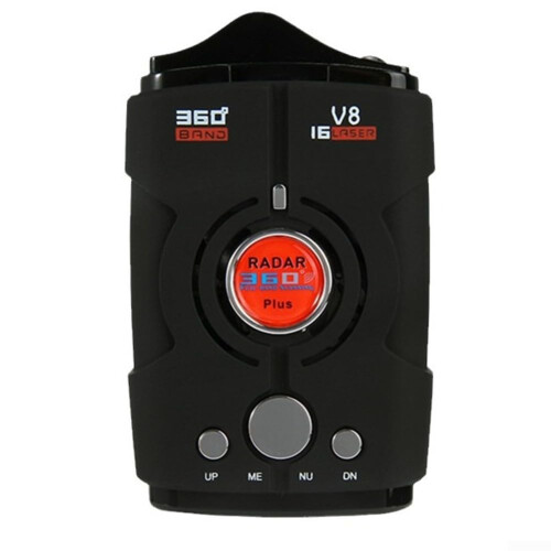 Efficient Speed Camera Detector with Full 360-Degree Coverage and Clear Audio Alerts for Enhanced Safety