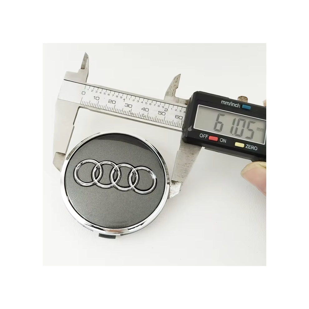 (4pcs 61mm Grey) 4pcs 60mm 61mm 68mm 69mm 77mm Car Wheel Center Hub Caps For Audi A3 A4 A5 A6 A7 Q3 Q4 Q5 Q7 S3 S4 S5 S6 S7 RS3 RS5 Accessories-image-OPC-PJTRSFQ-NEW