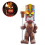 Solar Powered LED Tiki Light Solar Totem Figurine 1