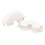 8pcs White Picket Fence Cap Rainproof Windproof 14