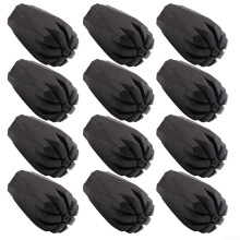 Non-slip Rubber Covers for Trekking Poles, 24 Pieces, Rubber Stoppers for Hiking Poles, Style 1, Durable and Non-slip