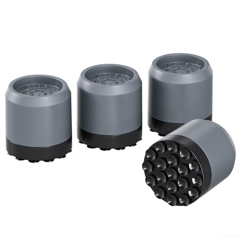 Noise-Reducing Silicone Feet For Devices, Stability Enhancement, Vibration Reduction, Gray Color, Universal Fit 6482260799384