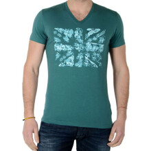 Tee Shirt Pepe Jeans Martin Vert Woods - Vert