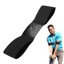 Golf Wristband Training Aid for Swing Correction | Elastic Golf Swing Training Belt for Beginners - Adjustable Hand Movement Tool