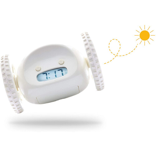 Clocky Alarm Clock on Wheels Extra for Heavy 2