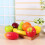 8pcs/set Plastic Fruit Kitchen Artificial Fake 5