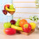 8pcs/set Plastic Fruit Kitchen Artificial Fake 12