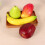 8pcs/set Plastic Fruit Kitchen Artificial Fake 8