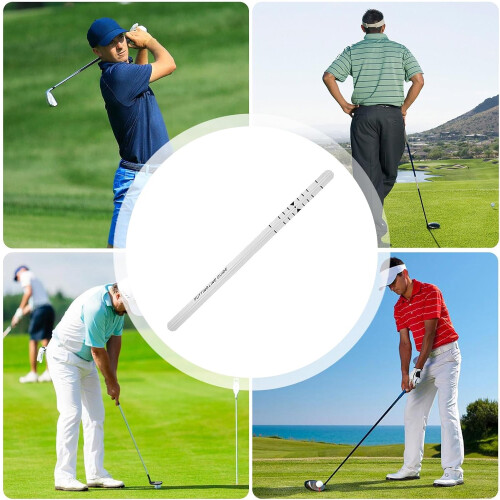 Golf Training Ruler for Putting Alignment - Portable Golf Strike Accuracy Tool, Adjustable Size, Essential for Skill Improvement 1