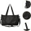 Multi-Purpose Tennis Bag for Rackets with Detachable Strap, Black, Durable Material, Adjustable Size 2