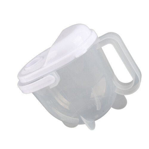 Rice Washing Bowl Water Flush Type ABS Clear Scale 1