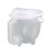 Rice Washing Bowl Water Flush Type ABS Clear Scale 13