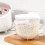 Rice Washing Bowl Water Flush Type ABS Clear Scale 15