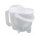 Rice Washing Bowl Water Flush Type ABS Clear Scale 10