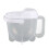 Rice Washing Bowl Water Flush Type ABS Clear Scale 1