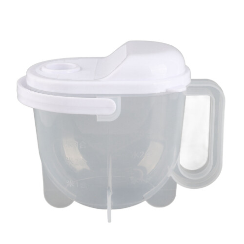Rice Washing Bowl Water Flush Type ABS Clear Scale