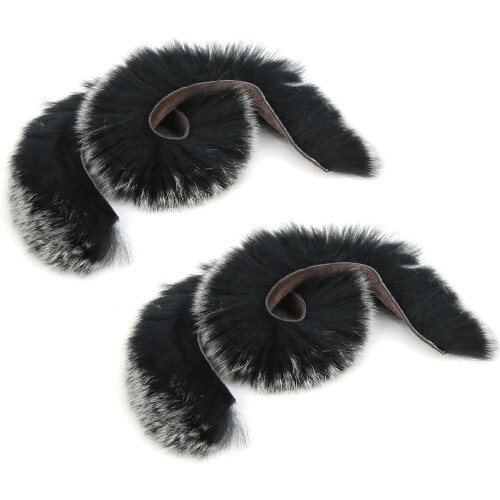 Bowstring Cushioning Pair, Rabbit Fur Soft Archery Accessories for Right Hand Traditional Bow, Durable and Comfortable 2
