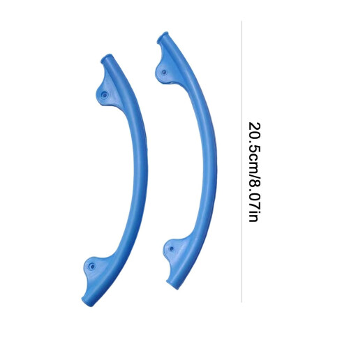 Badminton Racket Protective Cover Wire Frame Edge Guard, Lightweight Easy Install Tool for Beginners and Pros, Blue 2