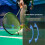 Badminton Racket Protective Cover Wire Frame Edge Guard, Lightweight Easy Install Tool for Beginners and Pros, Blue 4