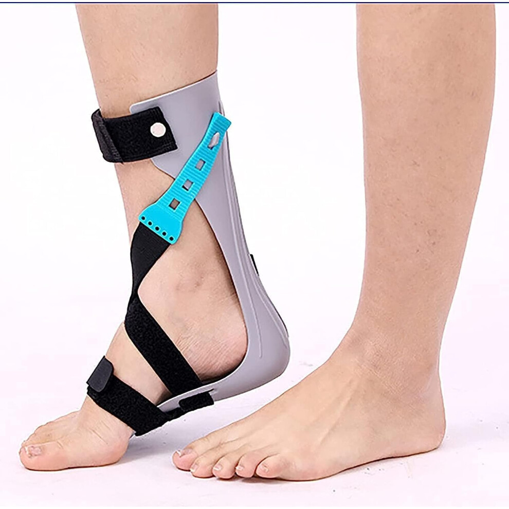 AFO Foot Drop Brace, Ankle Foot Orthosis for Varus Valgus Correction, Lightweight Right Left Sizes M L