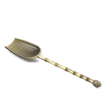Kung-Fu Teelöffel Vintage Gold Teelöffel 16.5x3.3cm Teespender Teeblatt Spachtel für Tee Liebhaber