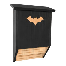 Bat House for 75 Bats Quick Installation for Yard and Garden Outdoor Area Made of Weatherproof Material