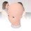Bald Mannequin Head PVC Realistic Skin Makeup 12