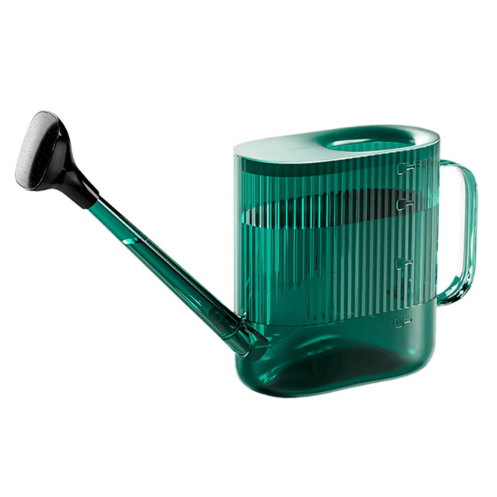 Plant Watering Can 1.8L Long Spout For Indoor Outdoor Use Heavy Duty Plastic Garden Watering Can Green