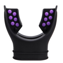 Silicone Dive Mouthpiece with Small Dots, Snorkel Regulator, Underwater Breathing Accessory for Scuba Diving