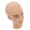Mannequin Head PVC Bald Manikin Head Model for 3