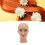 Mannequin Head PVC Bald Manikin Head Model for 12