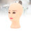 Bald Mannequin Head PVC Soft Delicate Bald Head 12