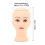 Bald Mannequin Head PVC Soft Delicate Bald Head 13