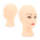 Bald Mannequin Head PVC Soft Delicate Bald Head 9