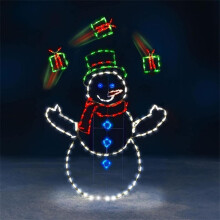 Christmas Fun Animated Ornaments Light String