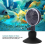 2 Pcs Rotating Air Stone Disc with Suction Cups, Adjustable Bubble Diffuser for Aquarium Oxygenation 2