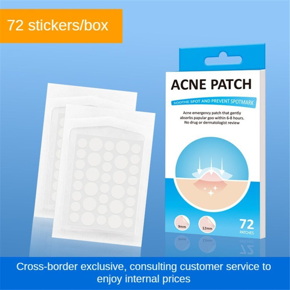 (72PCS) Non-labeled Pimple Patch Concealer Makeup Smooth, Delicate And Light Marks Mild-image-OPC-PJTTD6Z-NEW