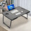 Living And Home (Black (With Drawer)) Laptop Table Portable Folding Computer Notebook Desk Office Stand 1